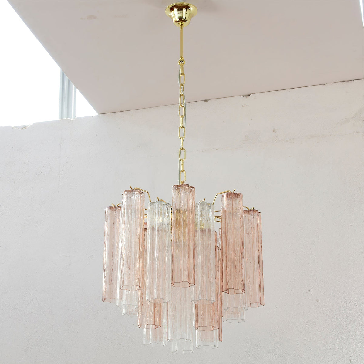 Sardenora Glass Chandelier-Moonnatur