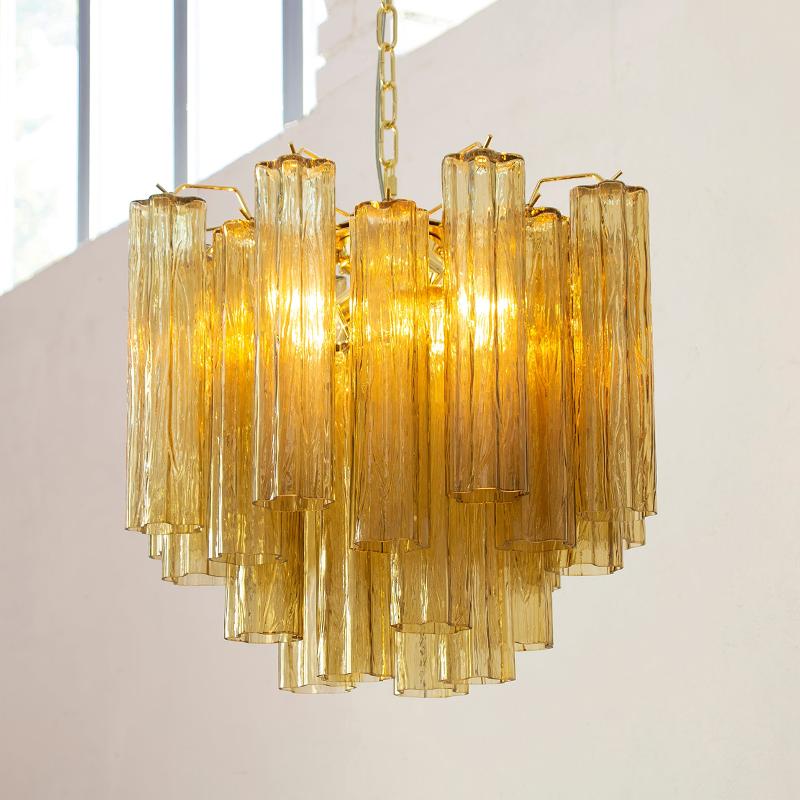 Sardenora Glass Chandelier-Moonnatur