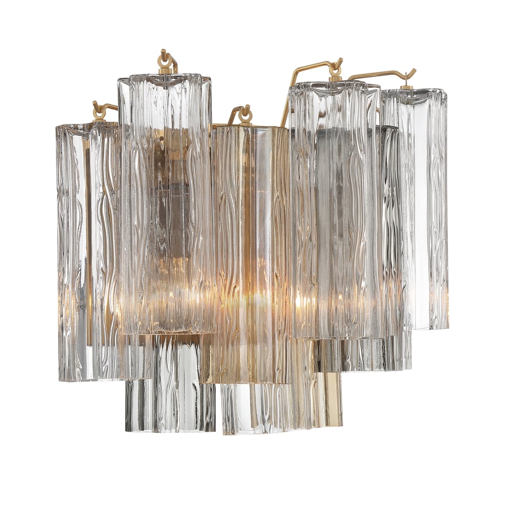 Dorreneth Glass Wall Light-Moonnatur