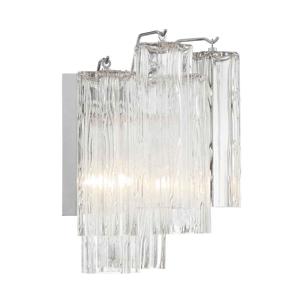 Dorreneth Glass Wall Light-Moonnatur