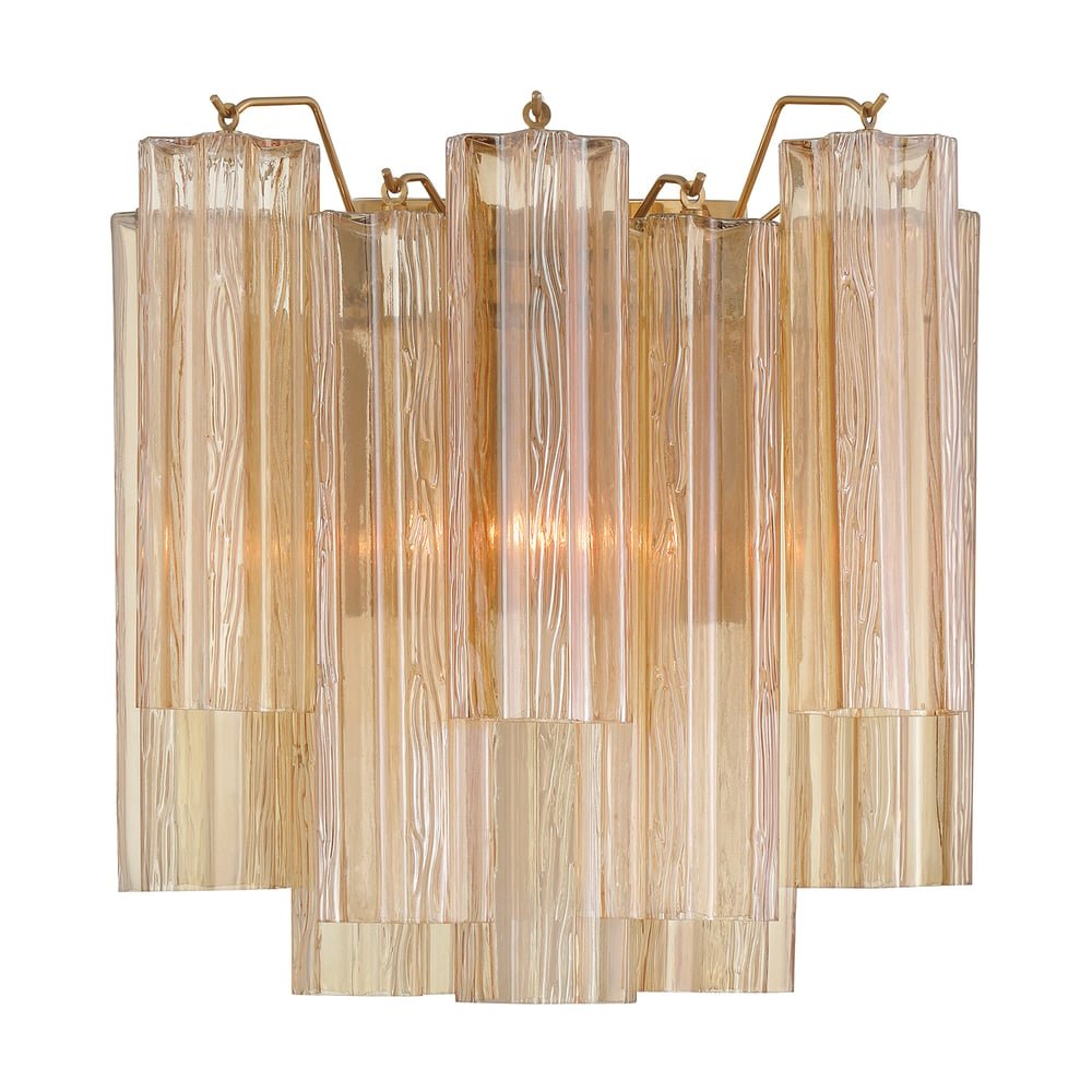 Dorreneth Glass Wall Light-Moonnatur