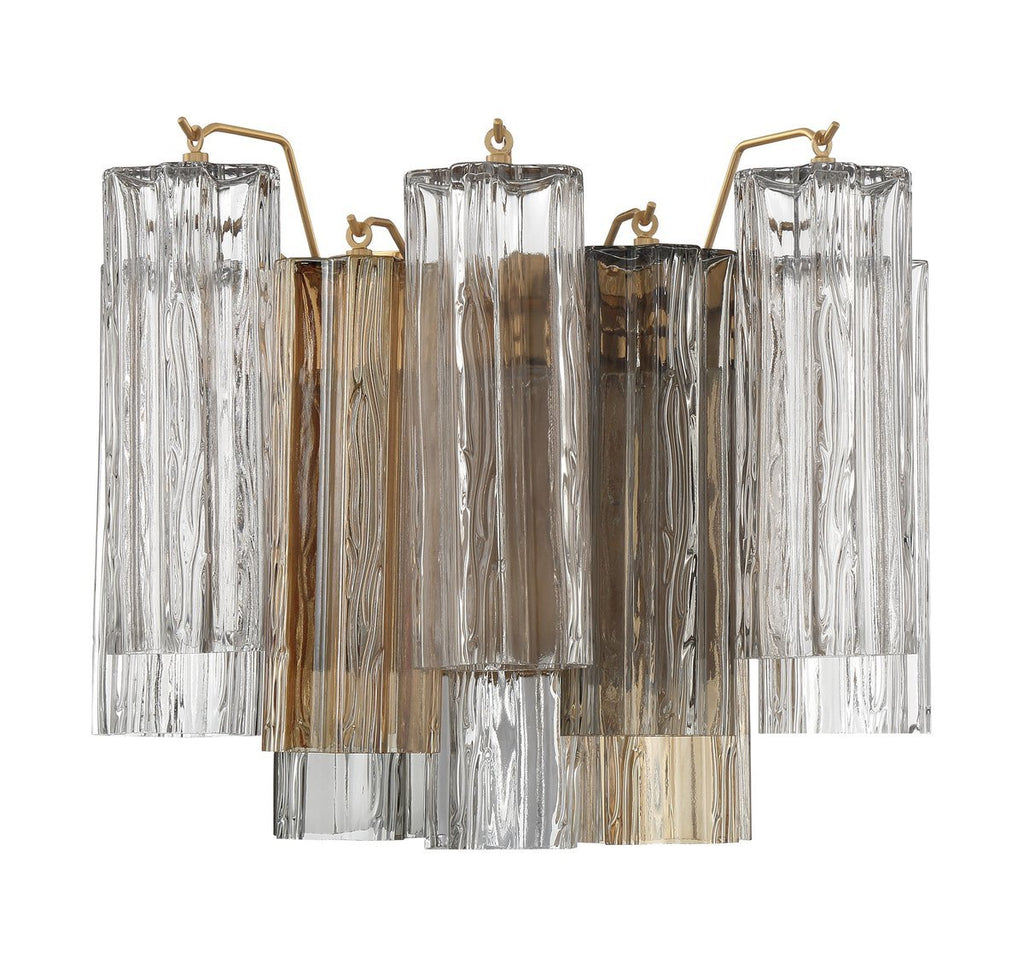 Dorreneth Glass Wall Light-Moonnatur