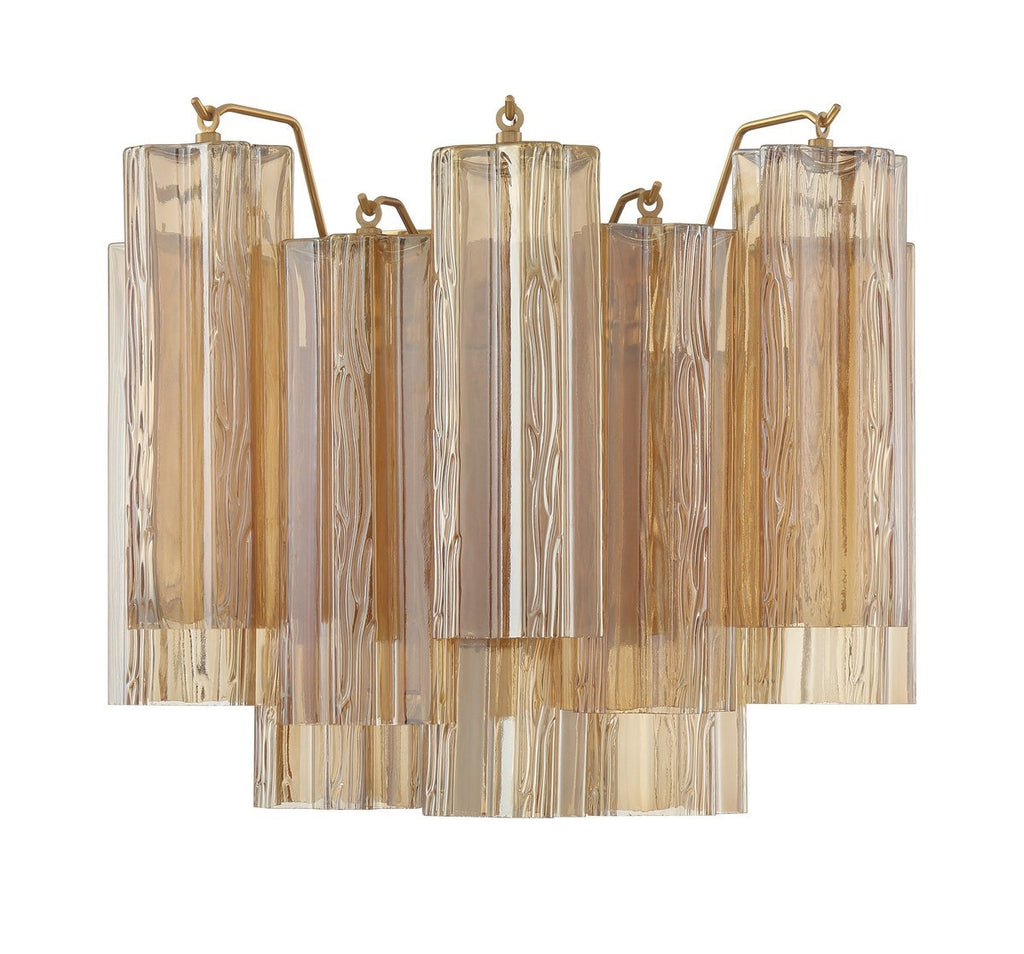 Dorreneth Glass Wall Light-Moonnatur