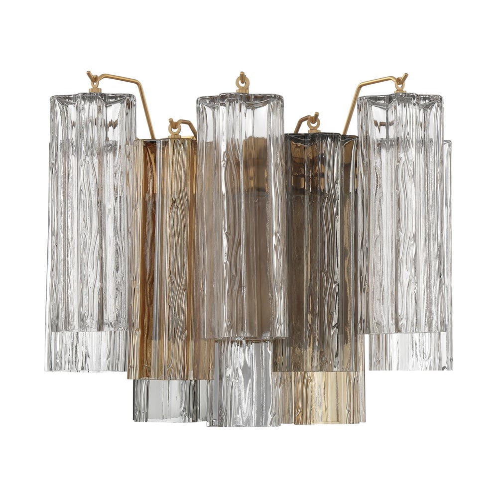 Dorreneth Glass Wall Light-Moonnatur