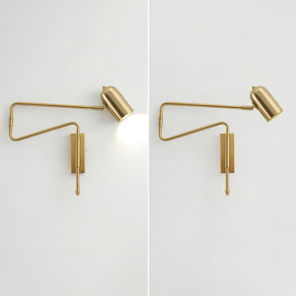 Davelora Metal Wall Light-Moonnatur