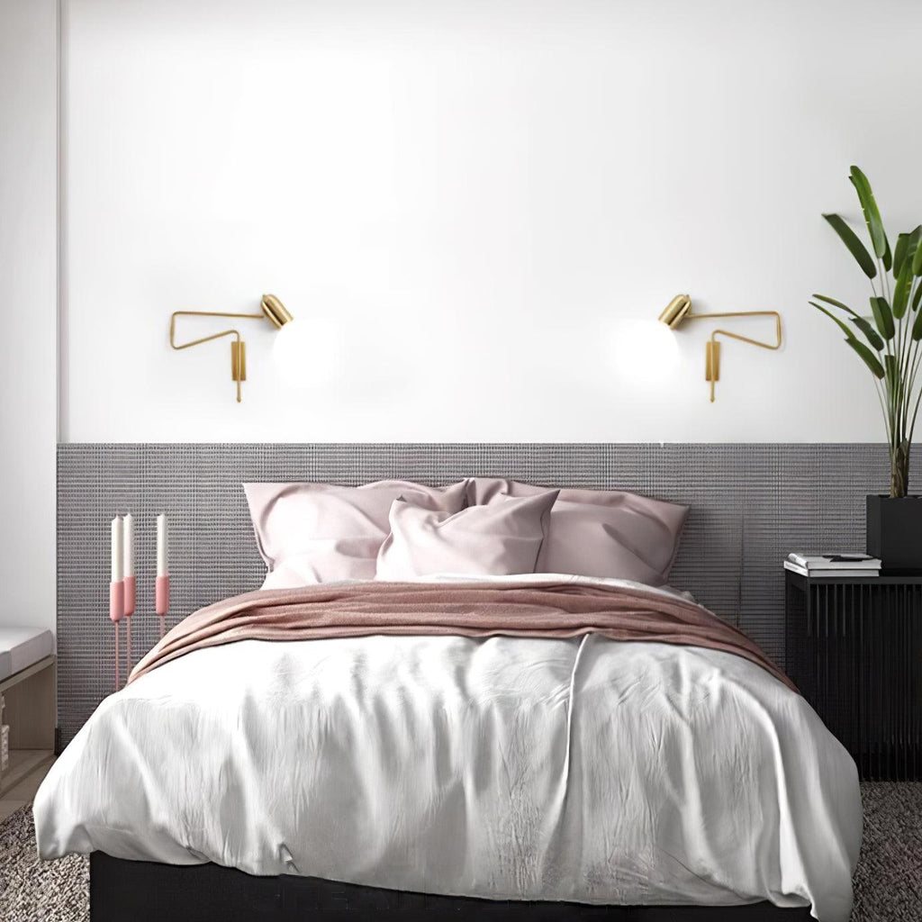 Davelora Metal Wall Light-Moonnatur