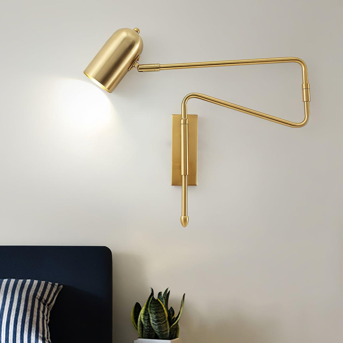 Davelora Metal Wall Light-Moonnatur