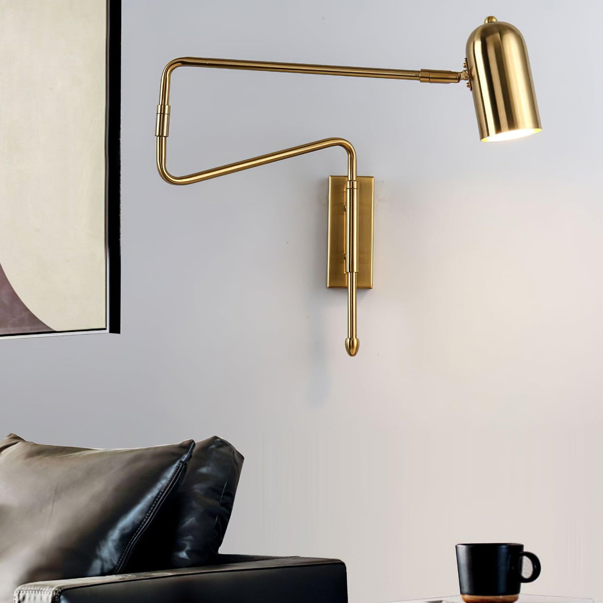 Davelora Metal Wall Light-Moonnatur