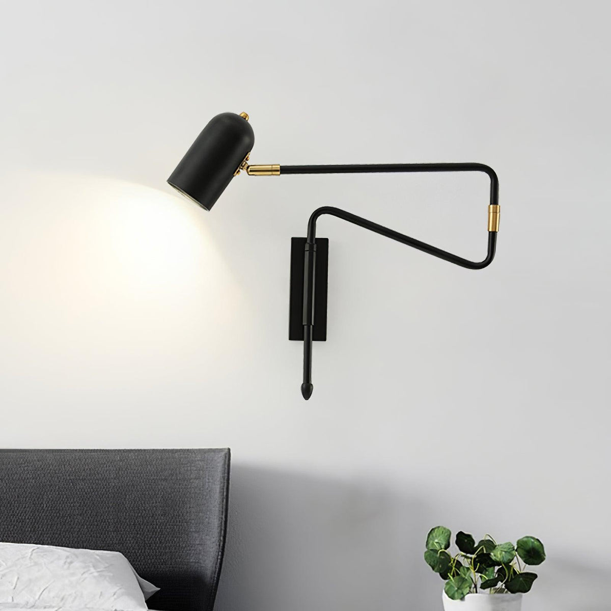 Davelora Metal Wall Light-Moonnatur