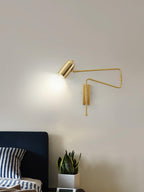 Davelora Metal Wall Light-Moonnatur