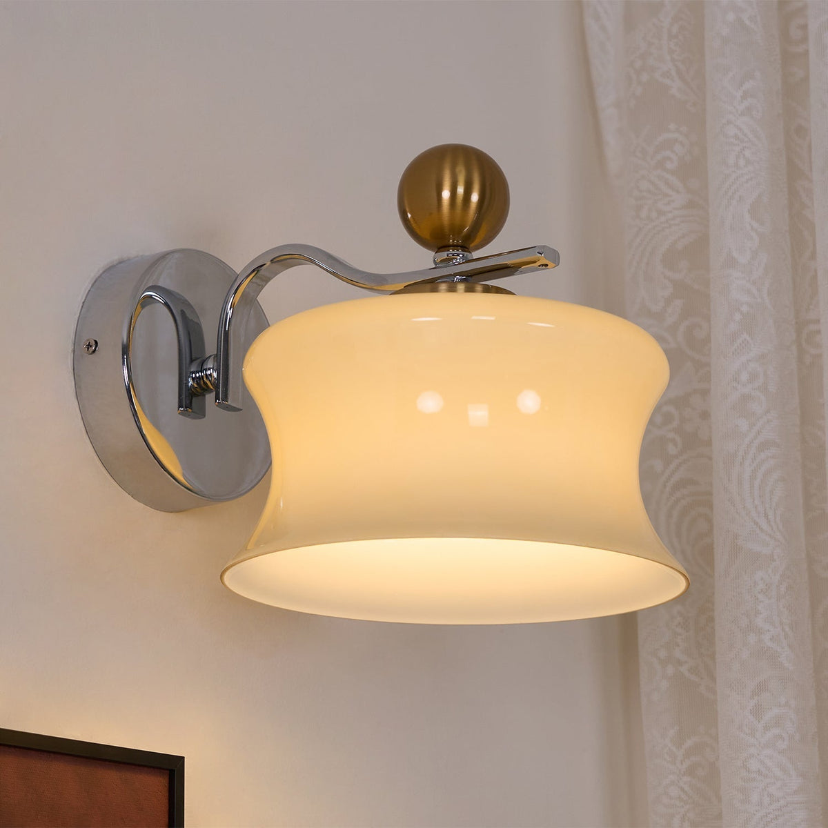 Ralenlyn Glass Wall Light-Moonnatur