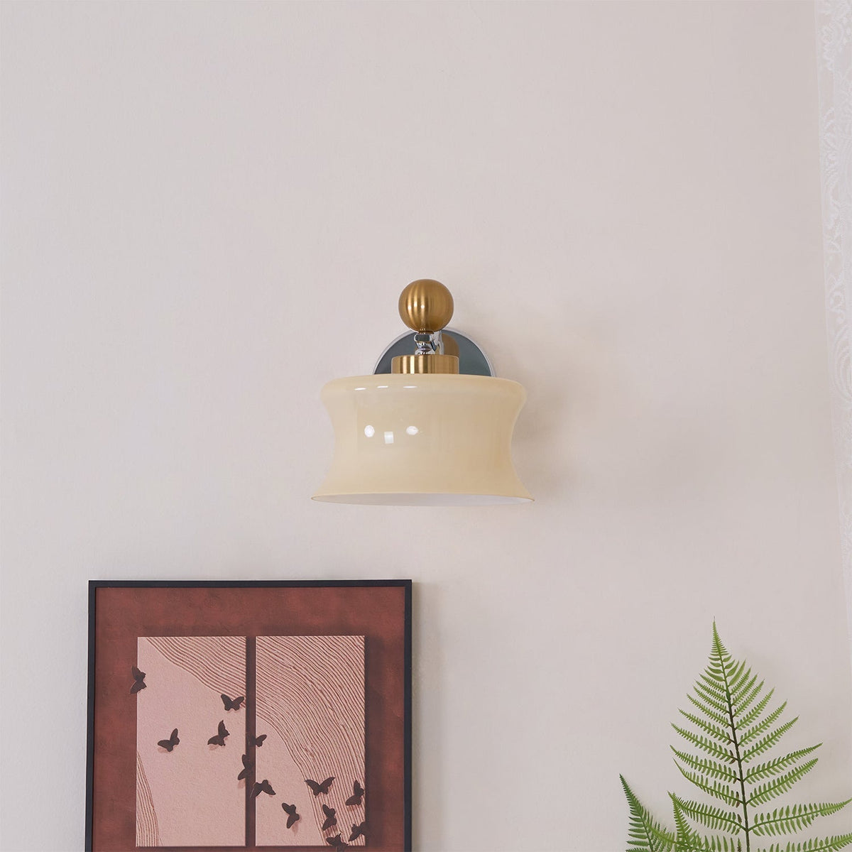 Ralenlyn Glass Wall Light-Moonnatur