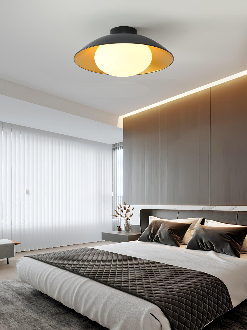 Jorrenhaven Glass Ceiling Light-Moonnatur