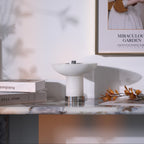 Kesterholm Alabaster Table Lamp-Moonnatur