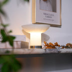 Kesterholm Alabaster Table Lamp-Moonnatur