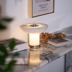 Kesterholm Alabaster Table Lamp-Moonnatur