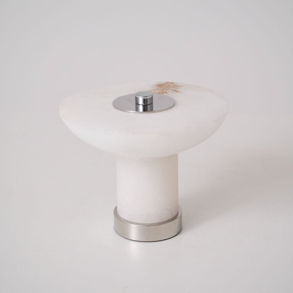 Kesterholm Alabaster Table Lamp-Moonnatur
