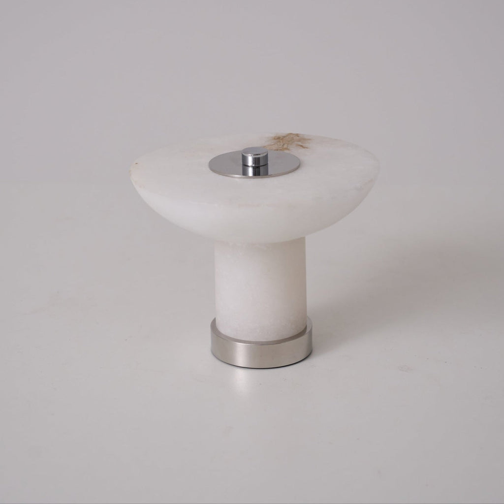 Kesterholm Alabaster Table Lamp-Moonnatur