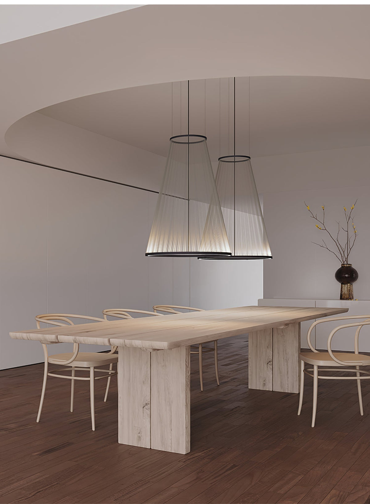 Grevara Aluminium Pendant Light-Moonnatur