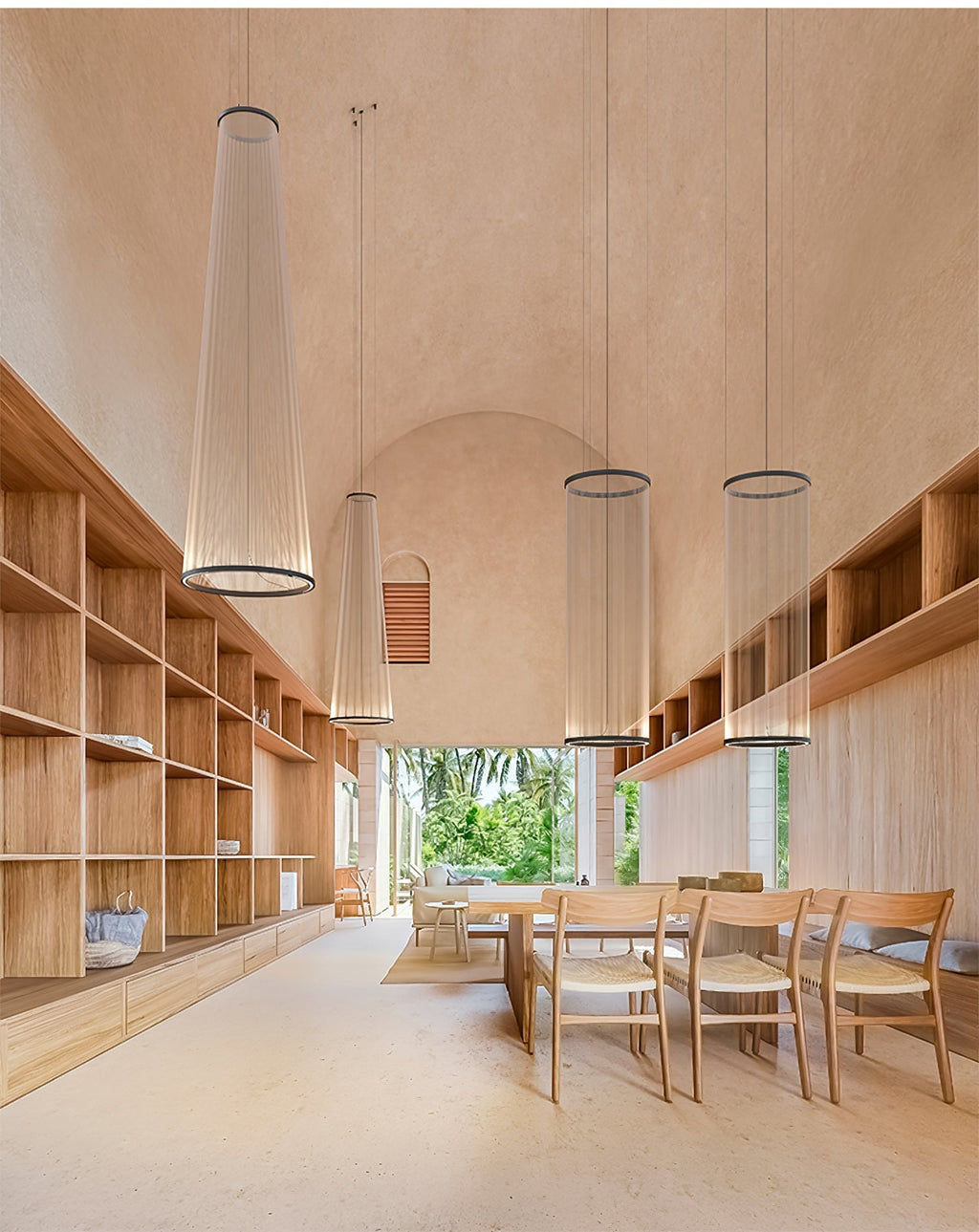 Grevara Aluminium Pendant Light-Moonnatur