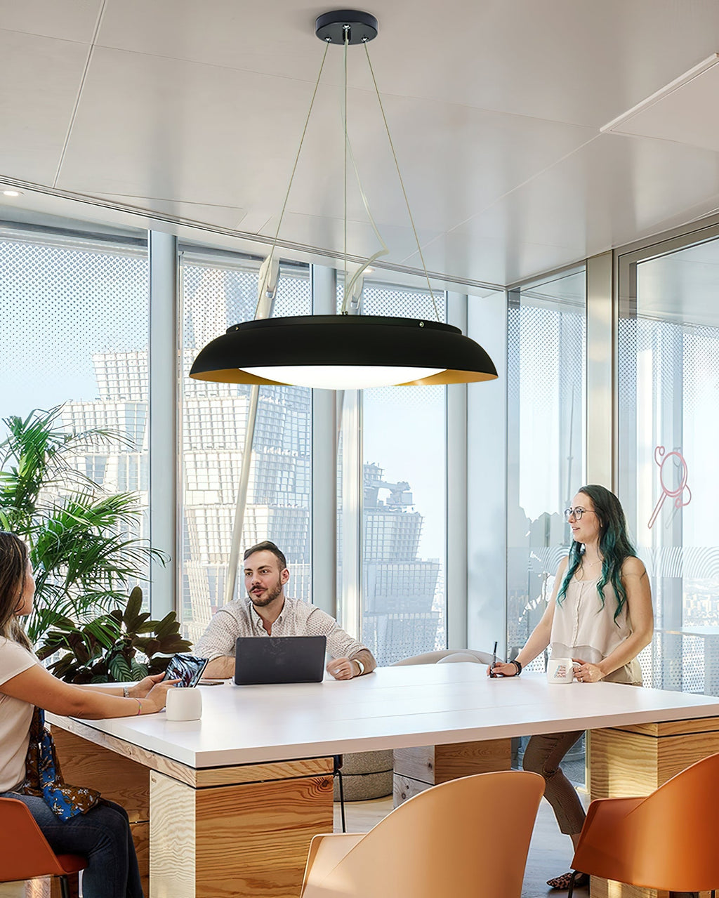 Elowis Aluminium Pendant Light-Moonnatur