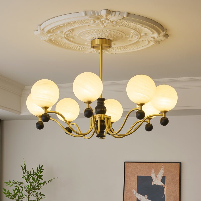 Sarona Wood Chandelier-Moonnatur