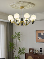 Sarona Wood Chandelier-Moonnatur