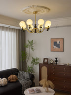 Sarona Wood Chandelier-Moonnatur