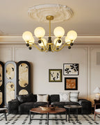 Sarona Wood Chandelier-Moonnatur