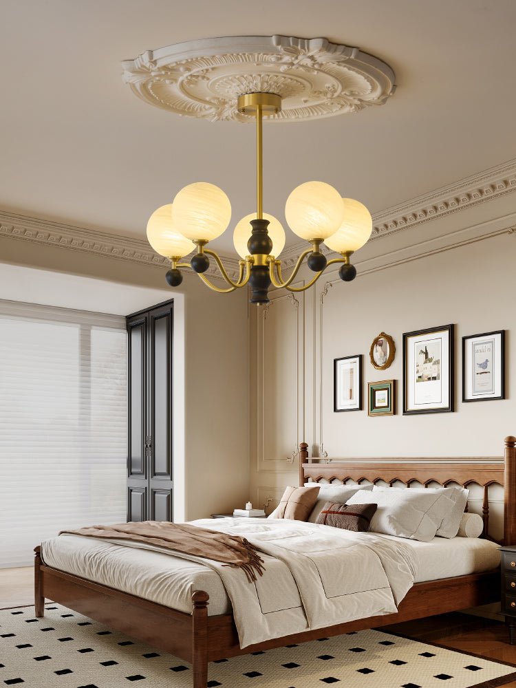 Sarona Wood Chandelier-Moonnatur