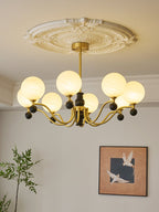 Sarona Wood Chandelier-Moonnatur