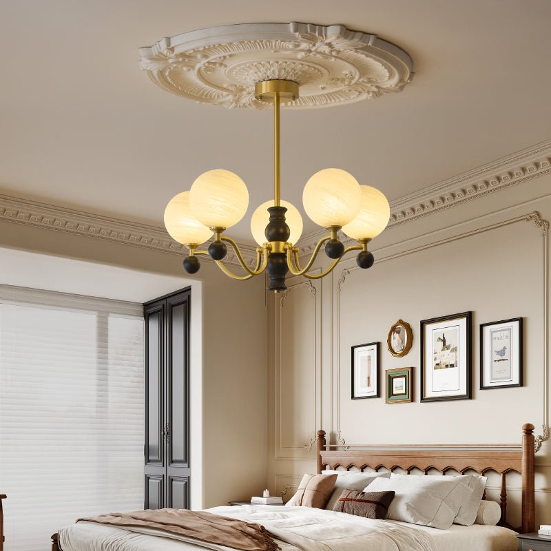 Sarona Wood Chandelier-Moonnatur