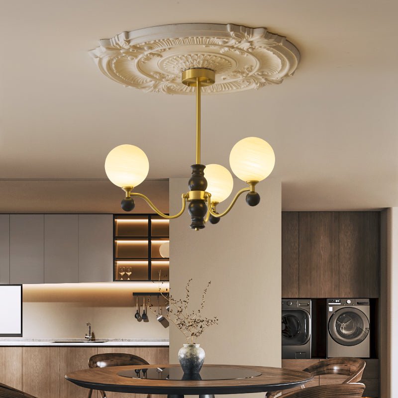 Sarona Wood Chandelier-Moonnatur