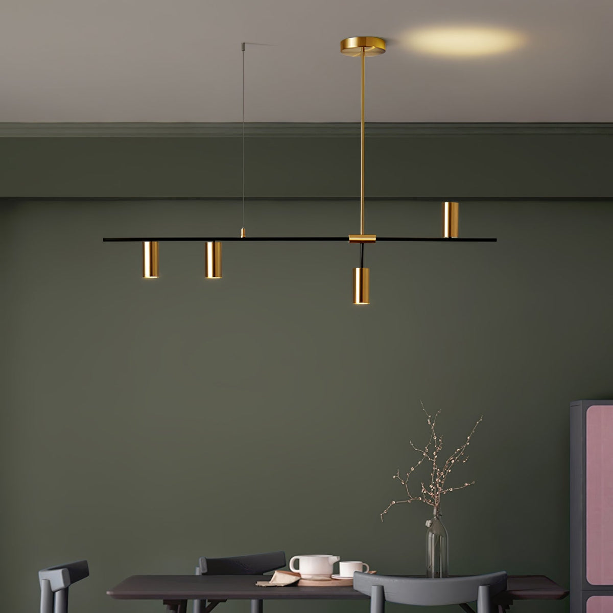 Orenheath Acrylic Pendant Light-Moonnatur