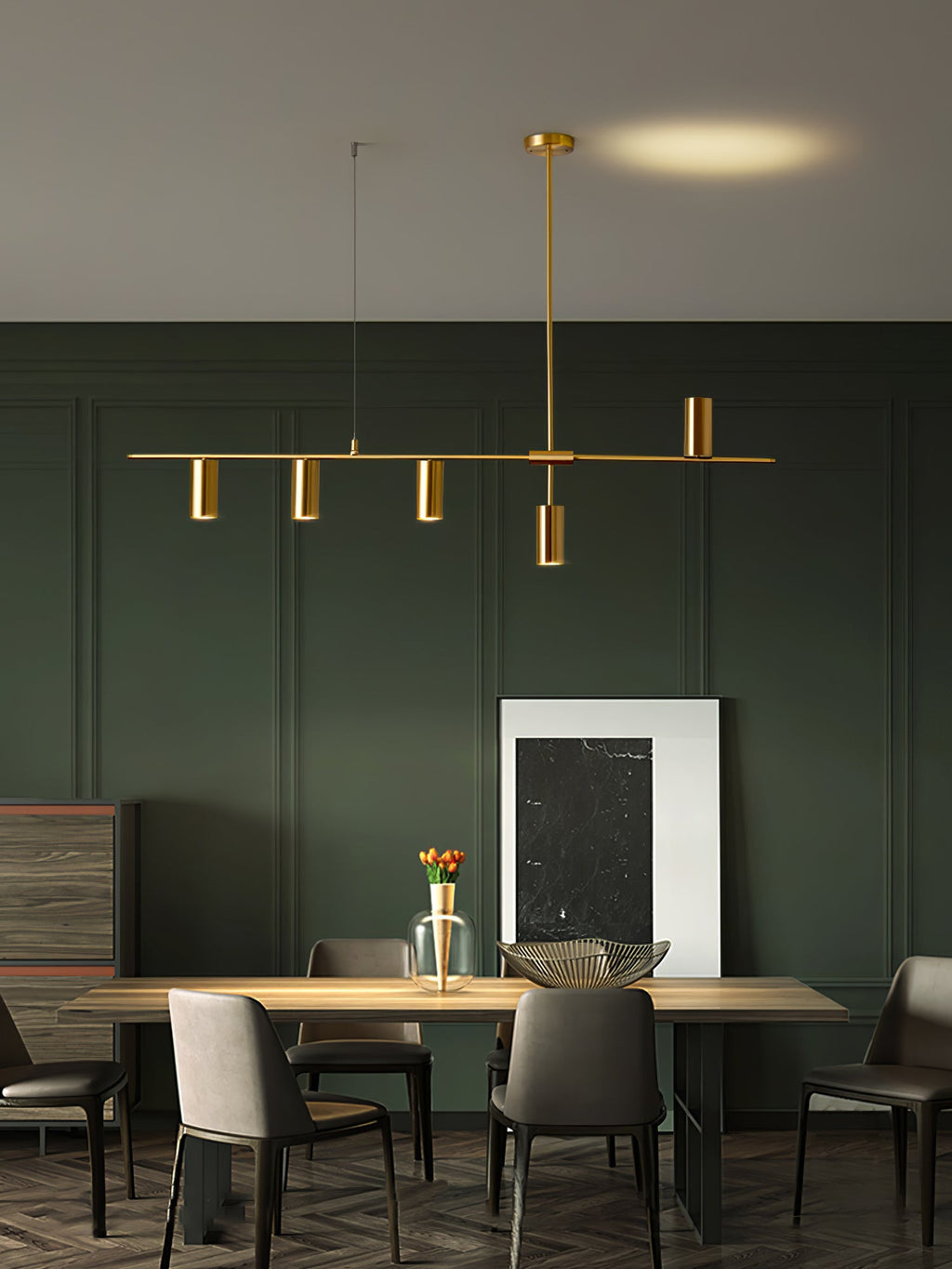 Aldricune Metal Chandelier-Moonnatur