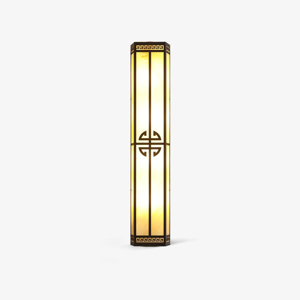 Barrowfield Alabaster Wall Light-Moonnatur