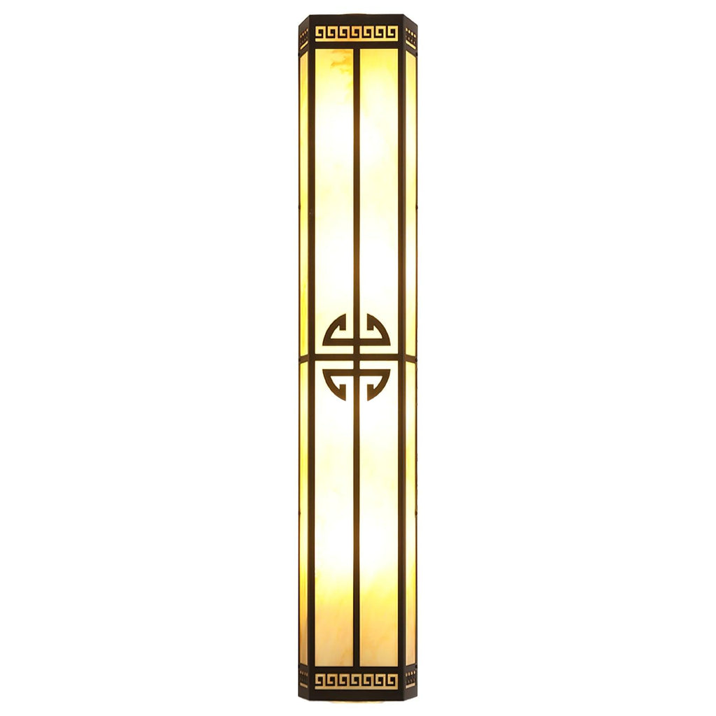 Barrowfield Alabaster Wall Light-Moonnatur