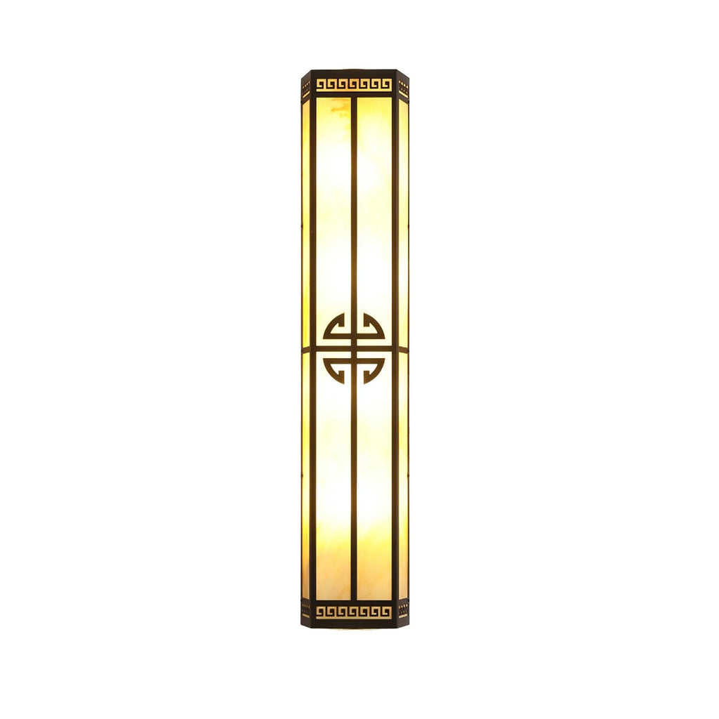 Barrowfield Alabaster Wall Light-Moonnatur