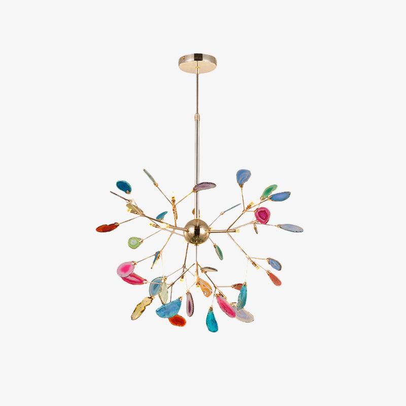 Dunselholm Agate Chandelier-Moonnatur
