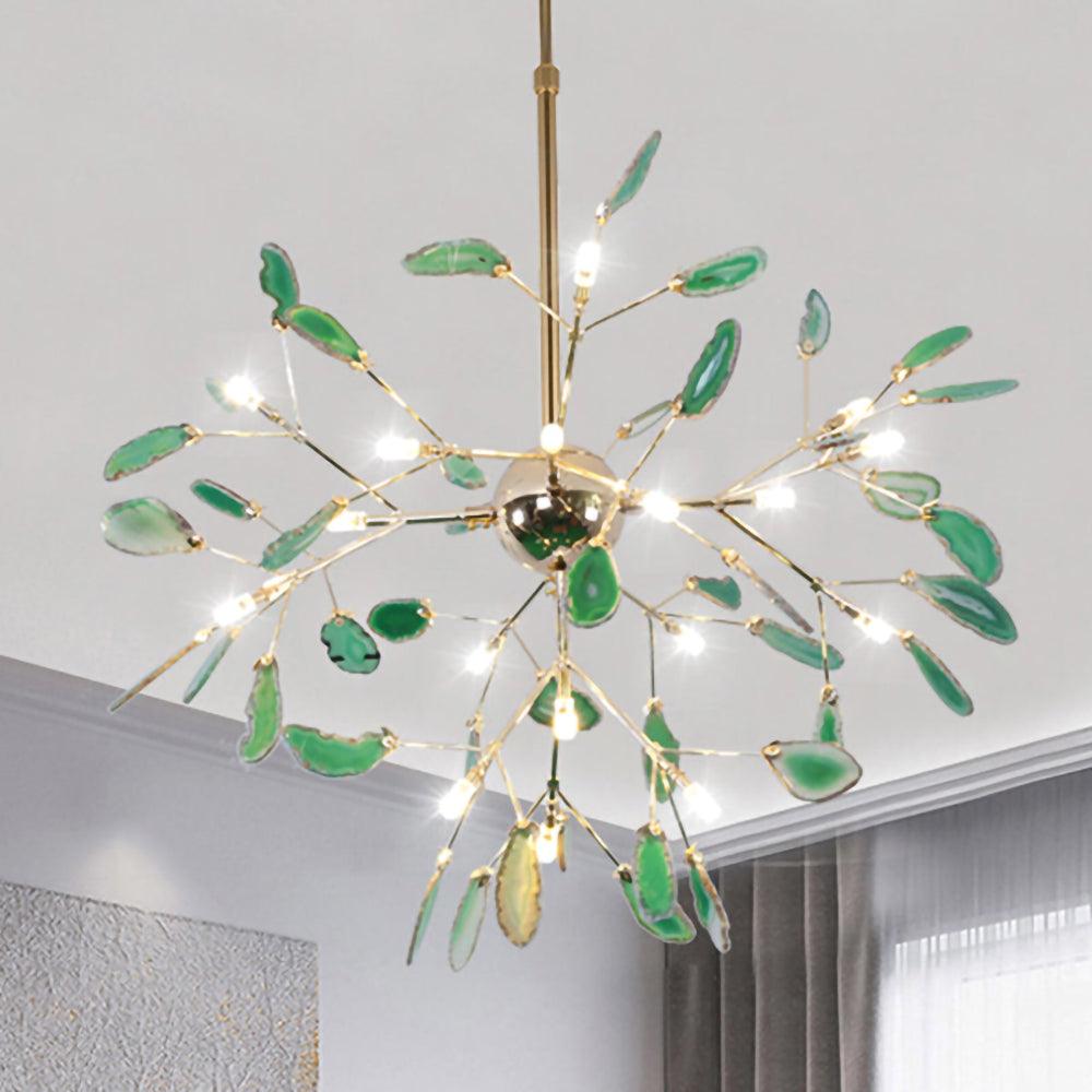 Dunselholm Agate Chandelier-Moonnatur