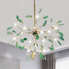 Dunselholm Agate Chandelier-Moonnatur