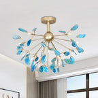 Dunselholm Agate Chandelier-Moonnatur