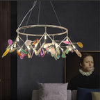 Dunselholm Agate Chandelier-Moonnatur