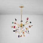 Dunselholm Agate Chandelier-Moonnatur