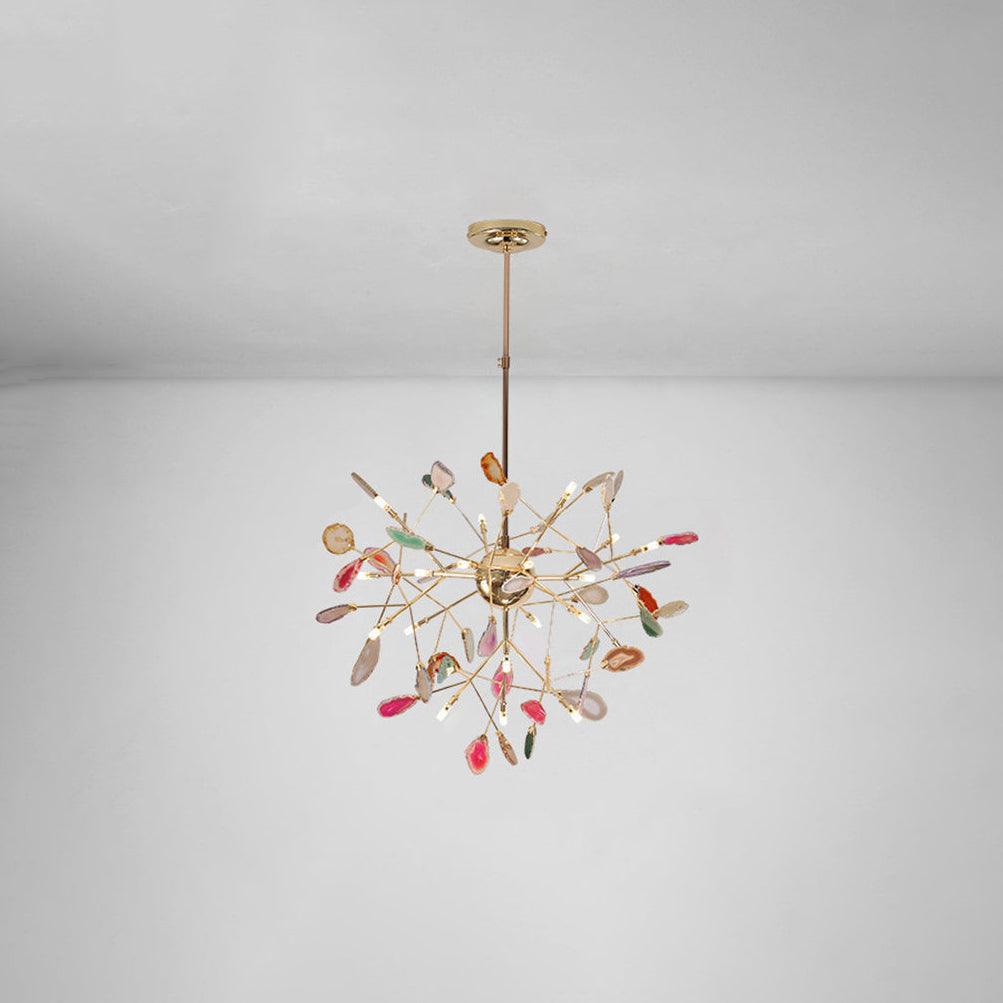 Dunselholm Agate Chandelier-Moonnatur