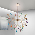 Dunselholm Agate Chandelier-Moonnatur