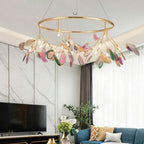 Dunselholm Agate Chandelier-Moonnatur