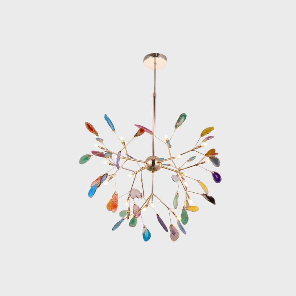 Dunselholm Agate Chandelier-Moonnatur