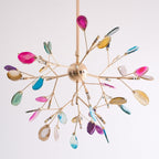 Dunselholm Agate Chandelier-Moonnatur