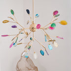 Dunselholm Agate Chandelier-Moonnatur